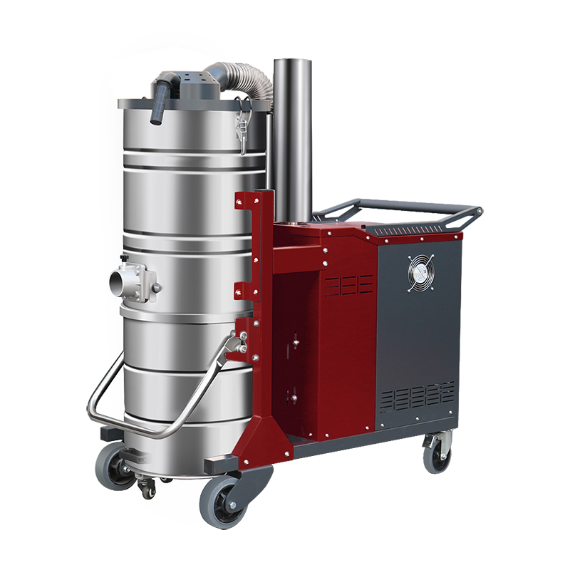 渝北坦洁380V 双桶手动反吹工业吸尘器X8系列